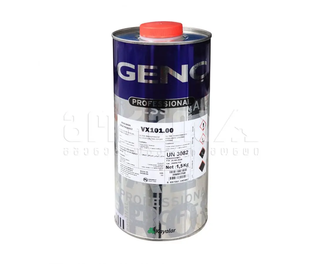 ეპოქსიდი 1,5კგ ა კომპონენტი Genc — მეტალის საღებავები